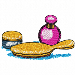 Makeup Embroidery Design 12 Makeup Embroidery Design 12
